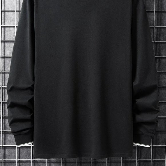 Black Mens Tee Shirt - Picture 4 of 5